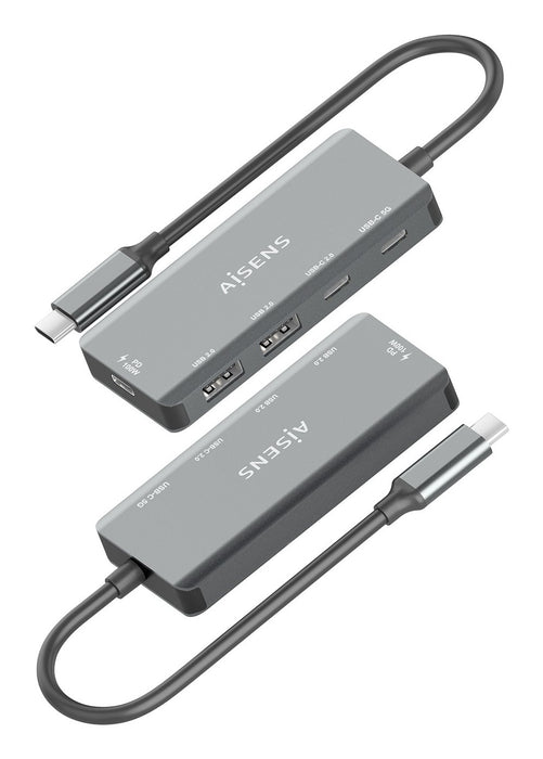 EAN 8435739903353 - AISENS A109-0946 base para portátil y replicador de puertos Alámbrico USB 3.2 Gen 1 (3.1 Gen 1) Type-C imagen 3