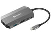 EAN 5705730136337 - Sandberg 136-33 base para portátil y replicador de puertos Alámbrico USB 3.2 Gen 1 (3.1 Gen 1) Type-C Gri imagen 1