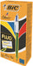 EAN 3086123415263 - BIC 4Colours Fluo Bolígrafo retráctil con clip Negro, Azul, Rojo, Amarillo 12 pieza(s) imagen 2