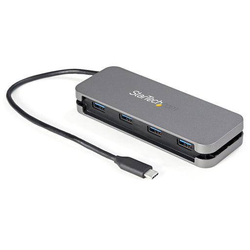 EAN 0065030883450 - StarTech.com HB30CM4AB hub de interfaz USB 3.2 Gen 1 (3.1 Gen 1) Type-C 5000 Mbit/s Negro, Gris imagen 1