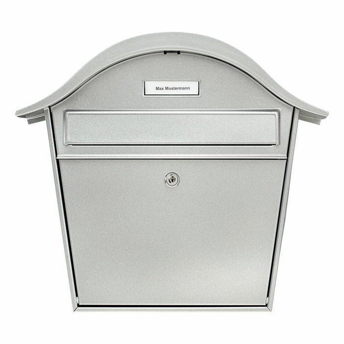 EAN 4003482612002 - BURG-WÄCHTER Holiday 5842 SI mailboxes Plata Buzón de correos para montaje en pared Acero imagen 1