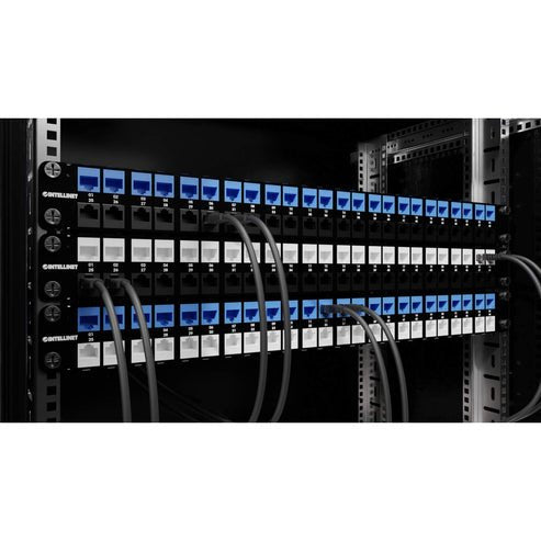 EAN 0766623721028 - Intellinet 721028 accesorio para módulo Keystone Soporte para instalación en carcasa imagen 7