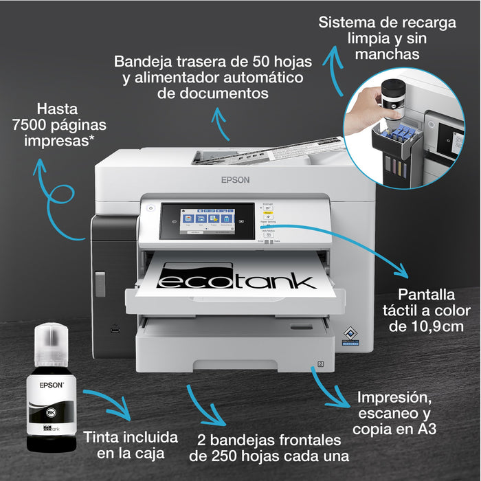EAN 8715946734804 - Epson EcoTank Pro ET-M16685 imagen 5