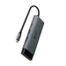 EAN 1210002607421 - TP-Link UH7021C hub de interfaz USB Tipo C 5000 Mbit/s Aluminio, Negro imagen 1