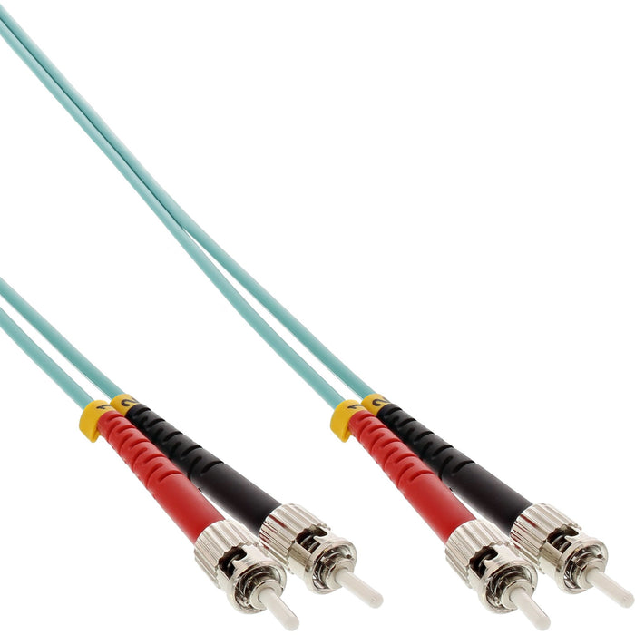 EAN 4043718248872 - InLine 81575O Cable de fibra óptica e InfiniBand 7,5 m 2x ST Turquesa, Color aguamarina imagen 1