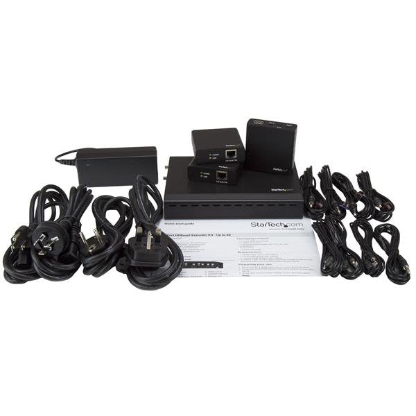 EAN 0065030864558 - StarTech.com ST124HDBT extensor audio/video Transmisor y receptor de señales AV imagen 7