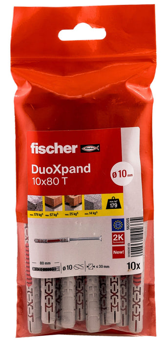 EAN 4048962442335 - Fischer 562205 tornillo de anclaje y taco 10 pieza(s) imagen 2