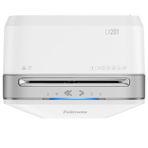 EAN 0043859751525 - Fellowes Powershred LX201 triturador de papel Microcorte 23 cm Blanco imagen 3