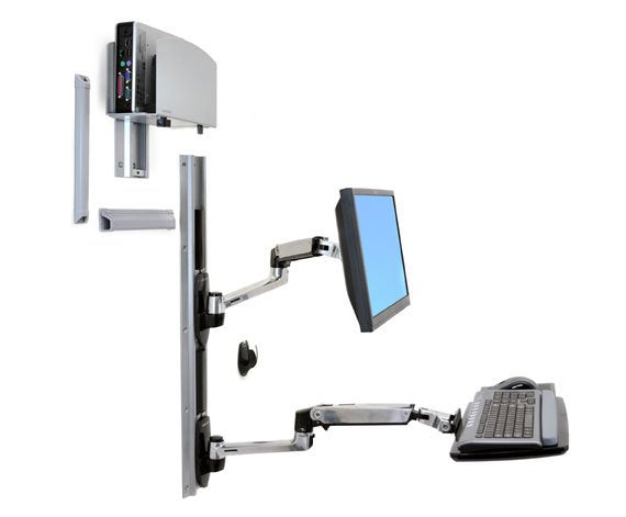 EAN 698833012057 - Ergotron LX Wall Mount System Pared imagen 1
