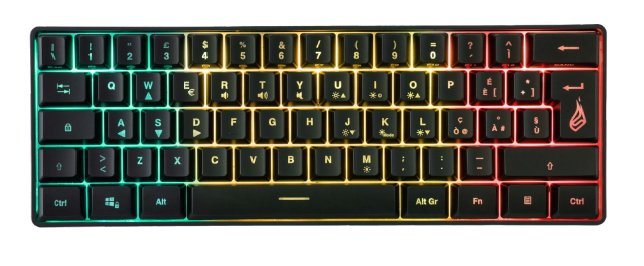 EAN 0023942487036 - SureFire KingPin X1 teclado Juego USB QWERTY Español Negro imagen 1