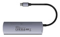 EAN 4894160057464 - UNITEK uHUB Q4 USB 3.2 Gen 1 (3.1 Gen 1) Type-C 10000 Mbit/s Gris imagen 6