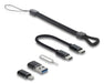 EAN 4043619910182 - DeLOCK 91018 lector de tarjeta USB 3.2 Gen 1 (3.1 Gen 1) Type-A/Type-C Negro, Gris imagen 6