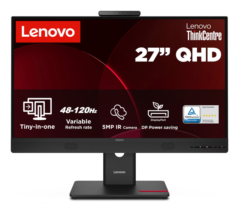 EAN 199273501700 - Lenovo ThinkCentre TIO27 Gen6 pantalla para PC 68,6 cm (27") 2560 x 1440 Pixeles Quad HD LED Negro imagen 1