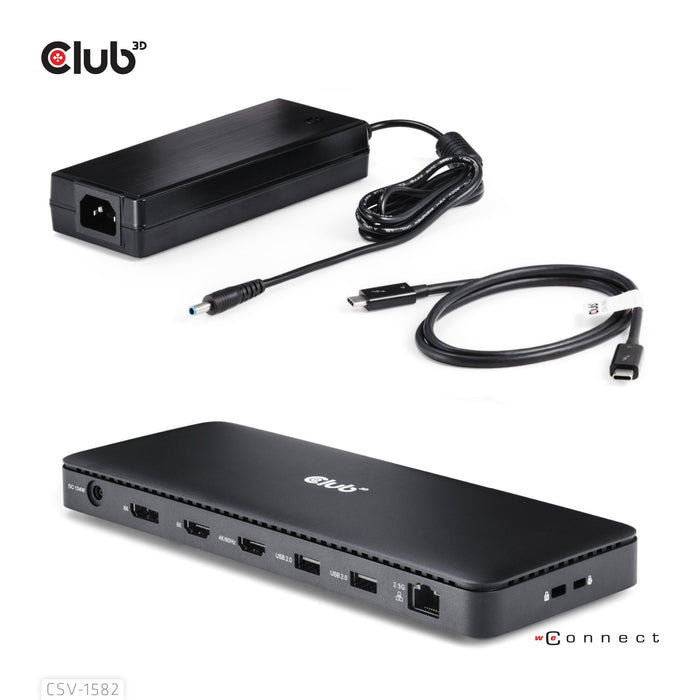 EAN 8719214472955 - CLUB3D Club 3D, Dockingstation TB4 12 in 1 imagen 7