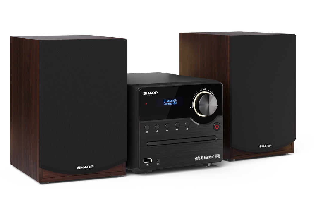 EAN 4974019192413 - Sharp XL-B517D Microcadena de música para uso doméstico 45 W Marrón imagen 1