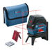 EAN 3165140836371 - Bosch GCL 2-15 Nivel de línea/punto 15 m 650 nm (<1 mW) imagen 2