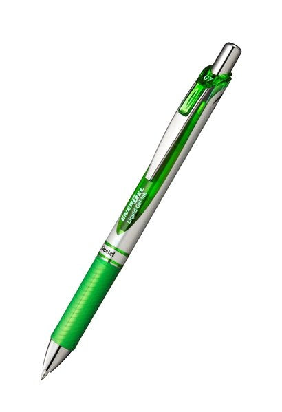 EAN 884851025425 - Pentel EnerGel Xm Bolígrafo de gel de punta retráctil Verde claro 1 pieza(s) imagen 1
