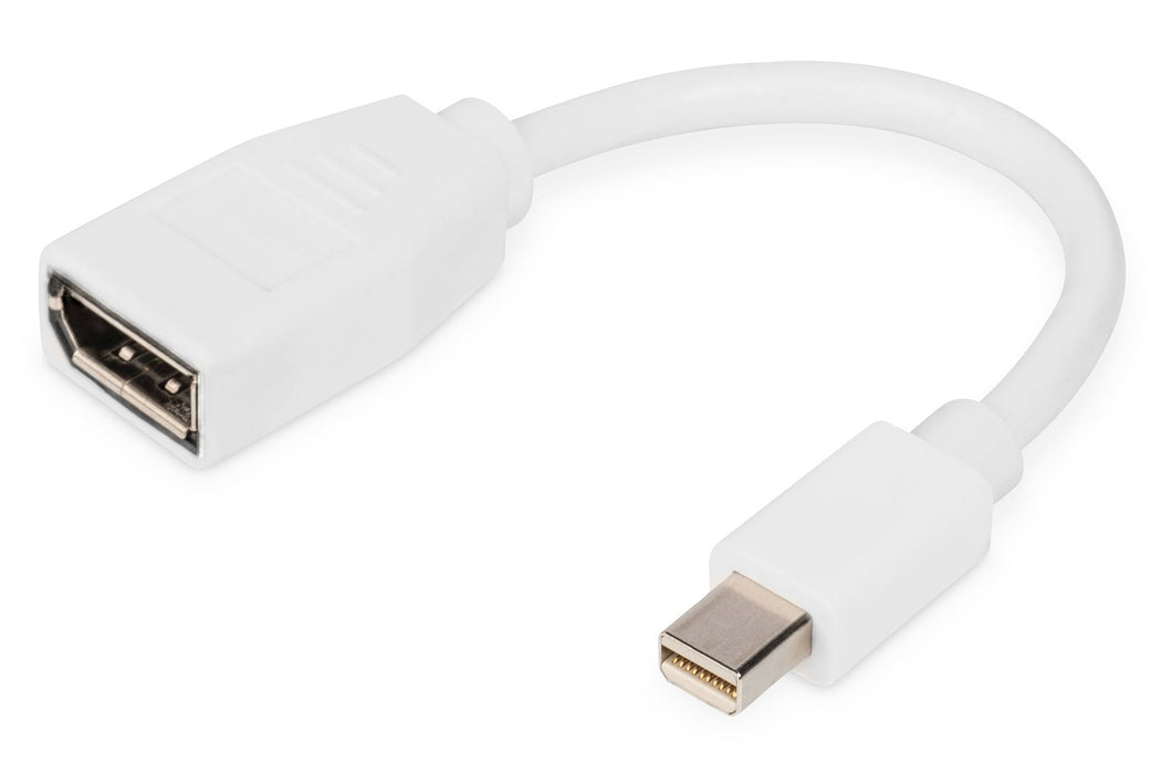 EAN 4016032292432 - Digitus DB-340405-001-W cable DisplayPort 0,15 m Mini DisplayPort Blanco imagen 1