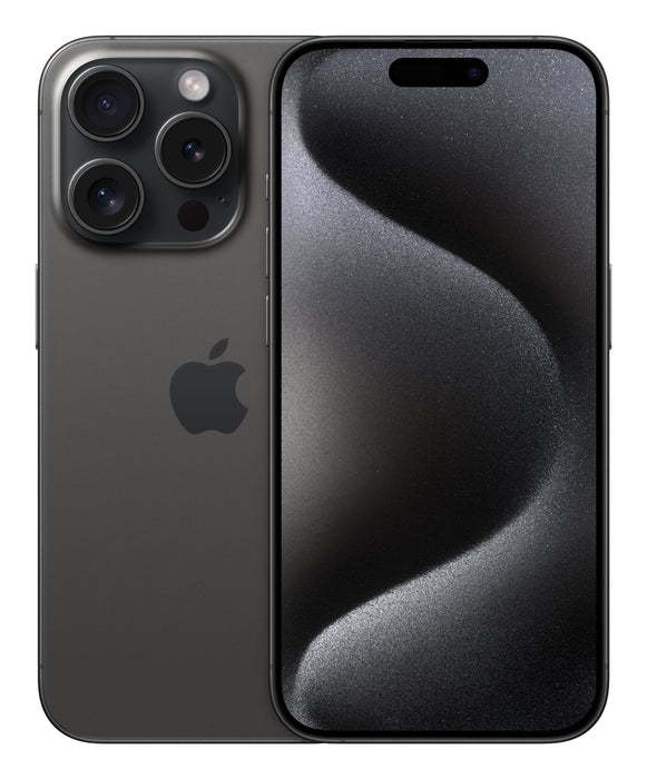 EAN 0195949018503 - Apple iPhone 15 Pro 15,5 cm (6.1") SIM doble iOS 17 5G USB Tipo C 128 GB Titanio, Negro imagen 1
