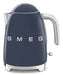 EAN 8017709347840 - Smeg KLF03NBEU tetera eléctrica 1,7 L 2400 W Azul, Cromo imagen 1