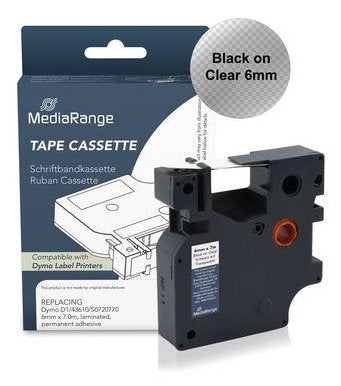 EAN 4260664877127 - MediaRange MRDY43610 cinta para impresora de etiquetas D1 imagen 1
