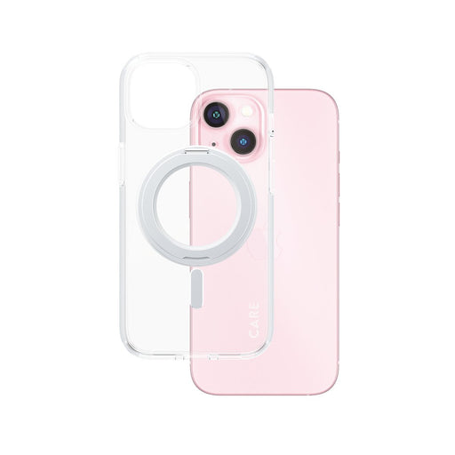 EAN 5715685005480 - PanzerGlass CARE™ by ® Case Transparent w. Silver Kickstand & MagSafe iPhone 15 funda para teléfono móvil imagen 1