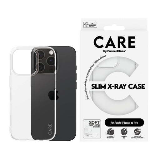 EAN 5715685005817 - PanzerGlass CARE™ by ® X-Ray Case iPhone 16 Pro funda para teléfono móvil Transparente imagen 2