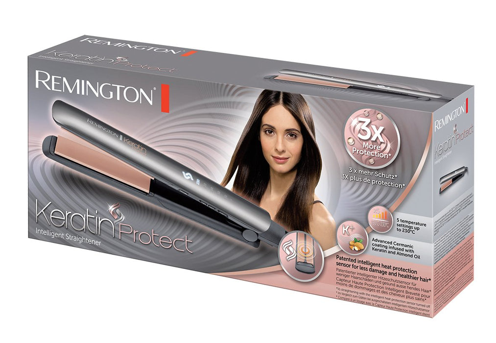EAN 4008496938322 - Remington S 8598 Plancha de pelo Caliente Negro, Gris 3 m imagen 13