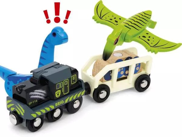 EAN 7312350360967 - BRIO Dinosaur Battery Train imagen 7