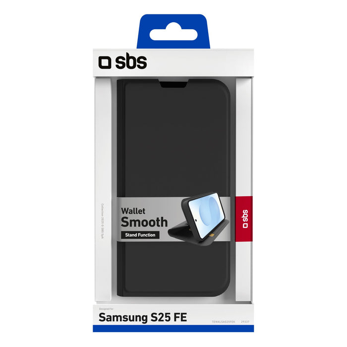 EAN 8018417529337 - SBS TEWALSAS25FEK funda para teléfono móvil 17 cm (6.7") Funda cartera Negro imagen 3