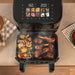 EAN 8435771925436 - Cecotec Cecofry&Grill Smokin'Prime 11000 Sencillo 11 L Independiente 2800 W Freidora de aire caliente Neg imagen 9