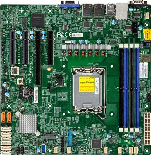 EAN 0672042899166 - Supermicro X13SCL-F-B Bulk Intel C262 LGA 1700 micro ATX imagen 1