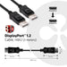 EAN 8717249401100 - CLUB3D CAC-1064 cable DisplayPort 3 m Negro imagen 5