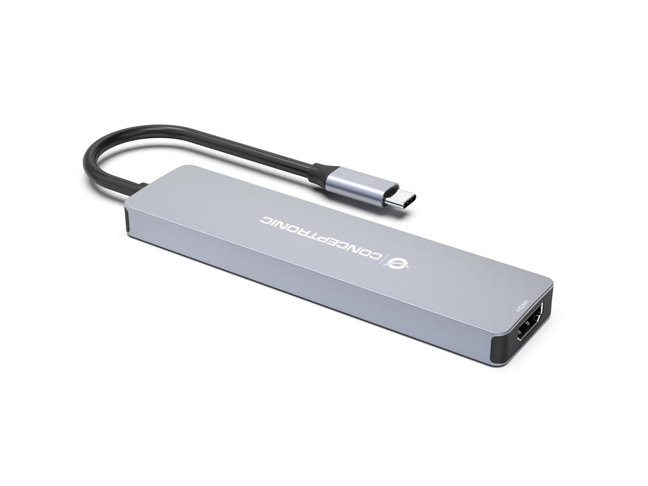 EAN 4015867230886 - Conceptronic DONN19G base para portátil y replicador de puertos Alámbrico USB 3.2 Gen 1 (3.1 Gen 1) Type- imagen 6