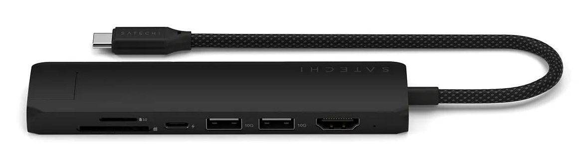 EAN 810086360642 - Satechi ST-P7SK hub de interfaz USB Tipo C 10000 Mbit/s Negro imagen 3