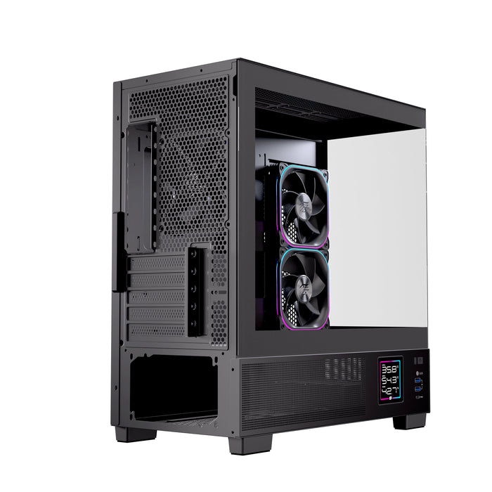 EAN 6977277360011 - Einarex EXCS-SM-51DR-B carcasa de ordenador Micro Torre Negro imagen 14