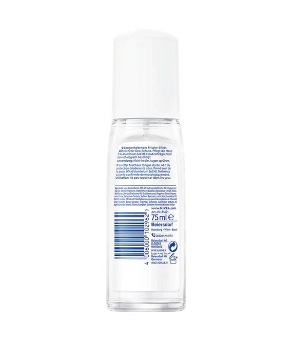 EAN 4006000102962 - NIVEA Fresh Natural Mujeres Desodorante en spray 75 ml 1 pieza(s) imagen 2