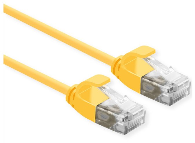 EAN 7630049615052 - ROLINE 21.15.3927 cable de red Amarillo 5 m Cat6a U/UTP (UTP) imagen 1