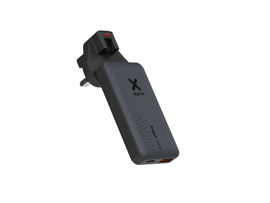 EAN 8720195102038 - Xtorm 65W GaN3 Ultra Fast Travel Charger + Cable + Essentials Bag - (EU/US/UK Plug) - XA031 imagen 5