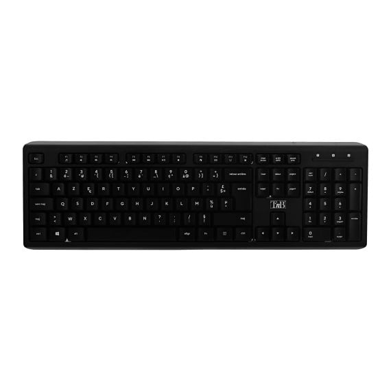 EAN 3303170114261 - T'nB KBSILENT teclado RF inalámbrico AZERTY Negro imagen 1