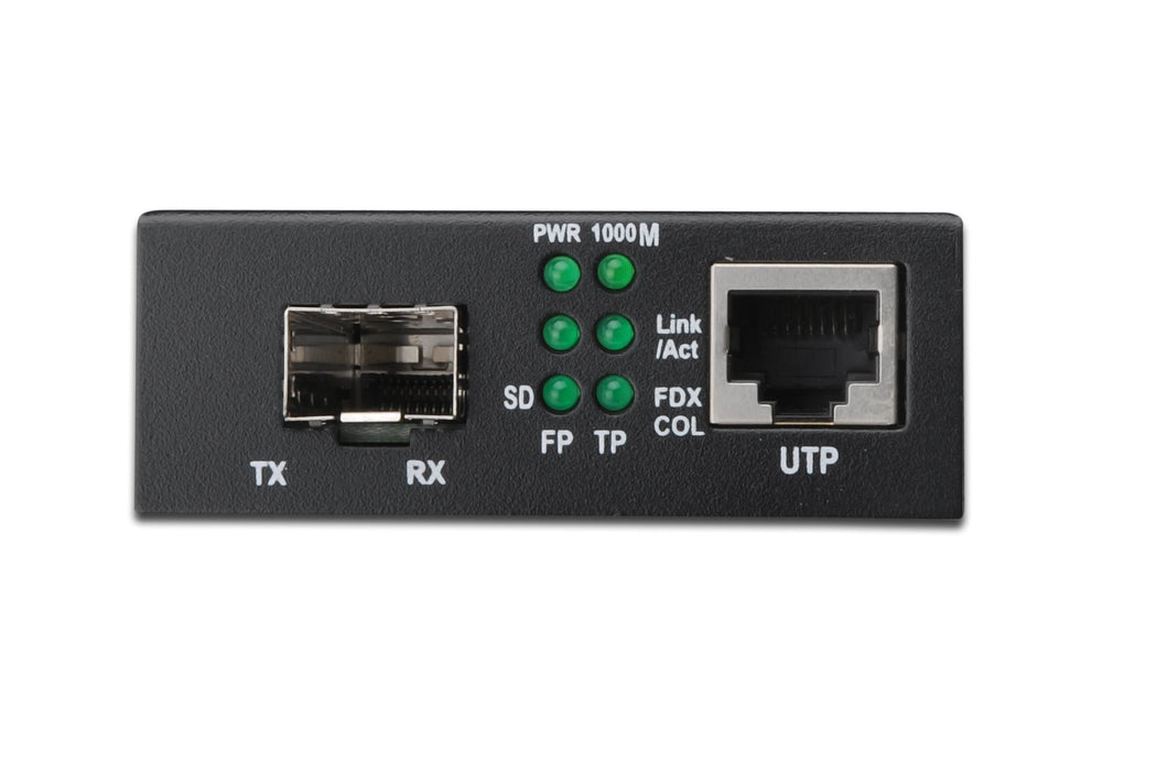 EAN 4016032293163 - Digitus DN-82130 convertidor de medio 1000 Mbit/s Negro imagen 5
