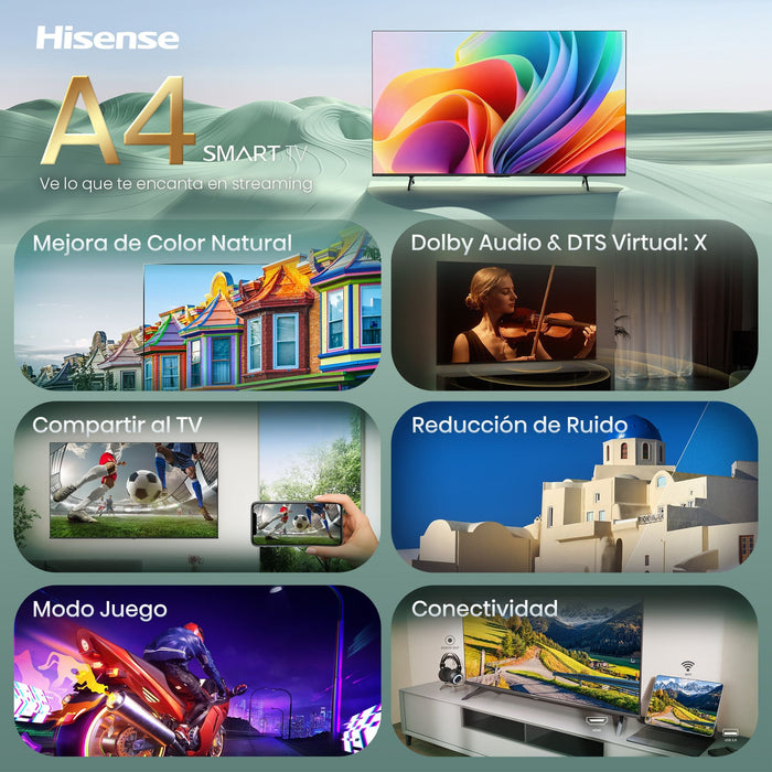 EAN 6942351429205 - Hisense 32A4S 81,3 cm (32") Full HD Smart TV Wifi Negro 200 cd / m² imagen 3