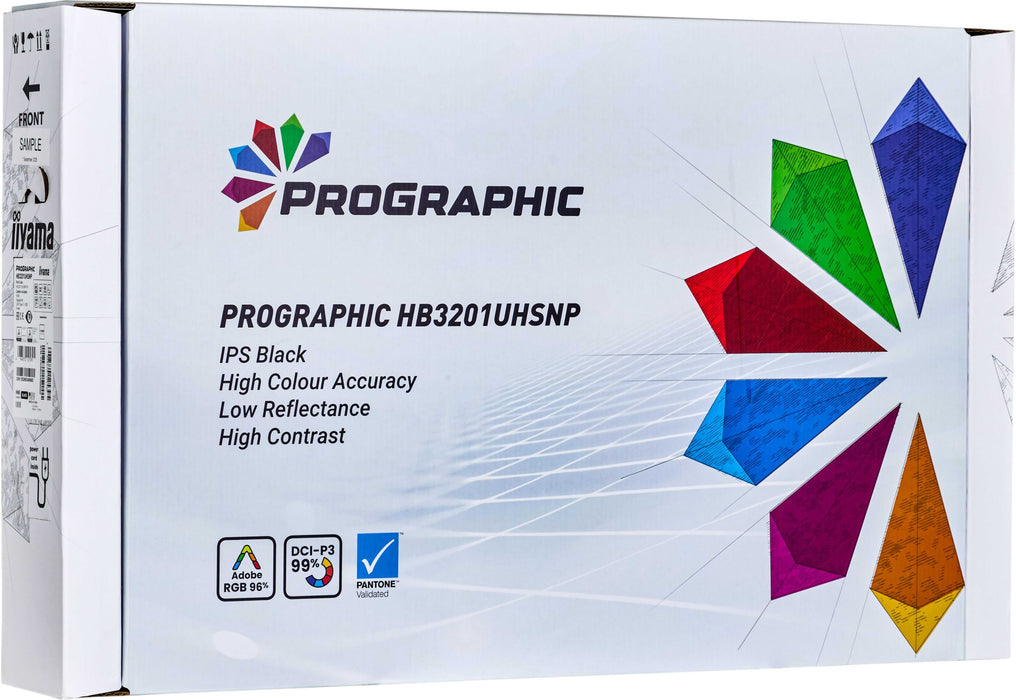 EAN 4948570125395 - iiyama ProGraphic HB3201UHSNP-B1 pantalla para PC 80 cm (31.5") 3840 x 2160 Pixeles Negro imagen 17