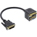 EAN 4043718101375 - InLine 17301 cambiador de género para cable DVI-I DVI-I + VGA (D-Sub) Negro imagen 1