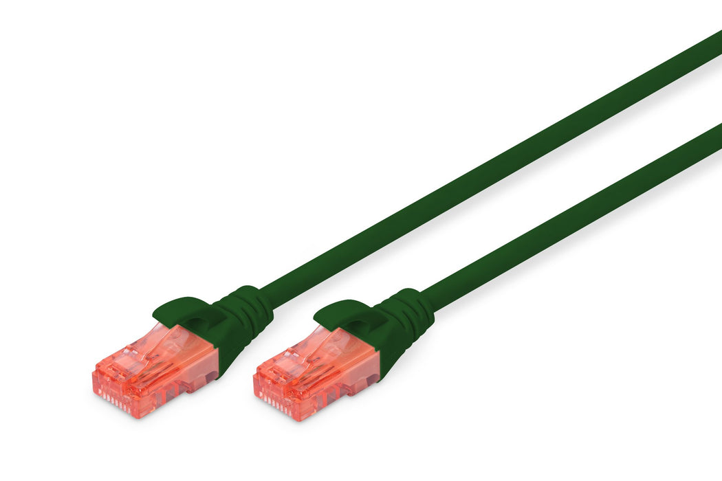 EAN 4016032387565 - Digitus DK-1617-0025/G cable de red Verde 0,25 m Cat6 U/UTP (UTP) imagen 2