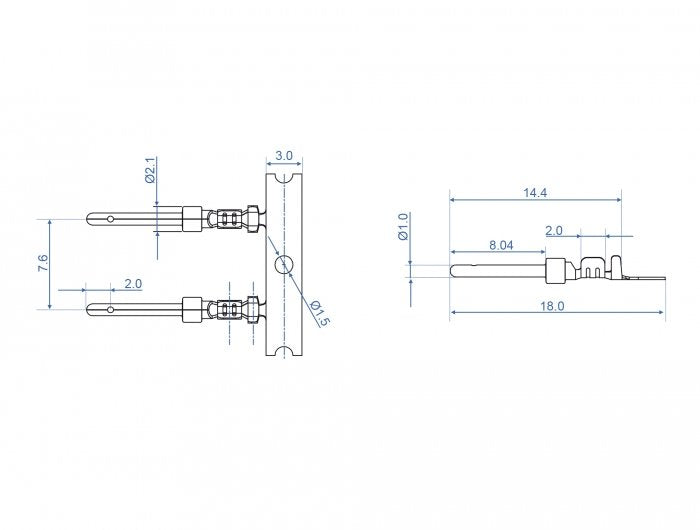 EAN 4043619667260 - DeLOCK 66726 conector Plata imagen 2