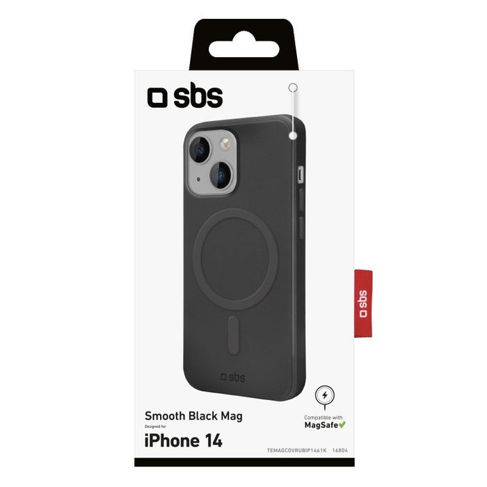 EAN 8018417416804 - SBS TEMAGCOVRUBIP1461K funda para teléfono móvil 15,5 cm (6.1") Negro imagen 3