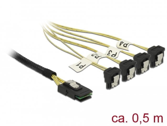 EAN 4043619856862 - DeLOCK 85686 cable de alimentación interna 0,5 m imagen 2