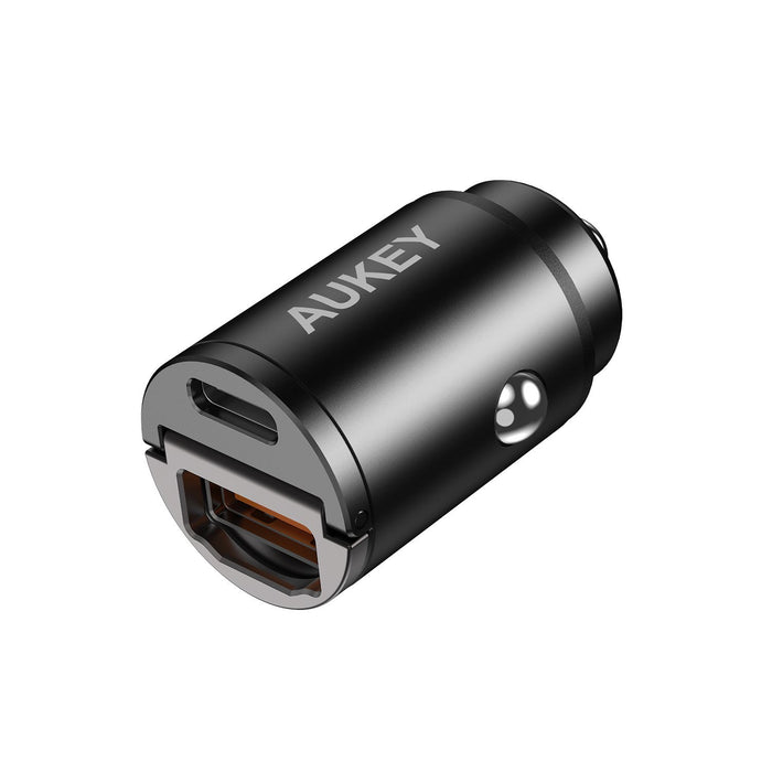 EAN 631390543039 - AUKEY CC-A3 cargador de dispositivo móvil Smartphone, Reloj inteligente, Tableta Negro Encendedor de cigar imagen 1