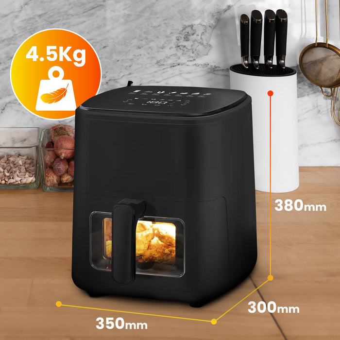 EAN 5907207221779 - Extralink Home SJ-500 5L Sencillo 1500 W Freidora de aire caliente Negro imagen 14